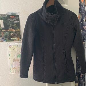 North Face Black Quilted Women's Jacket